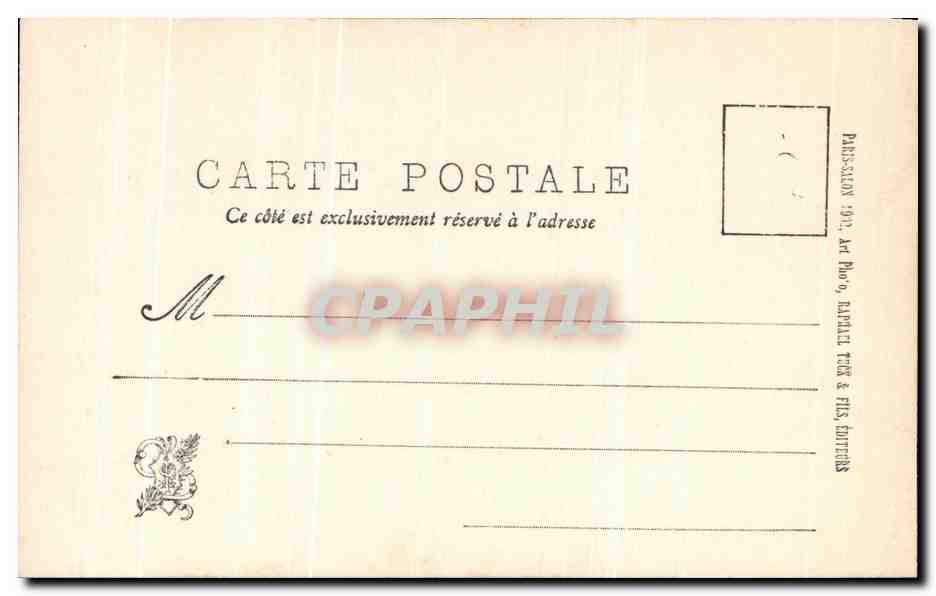 CPA Detalle Reception Des Trouples Revenant De Pologne Croupe ECentral — Rückseite