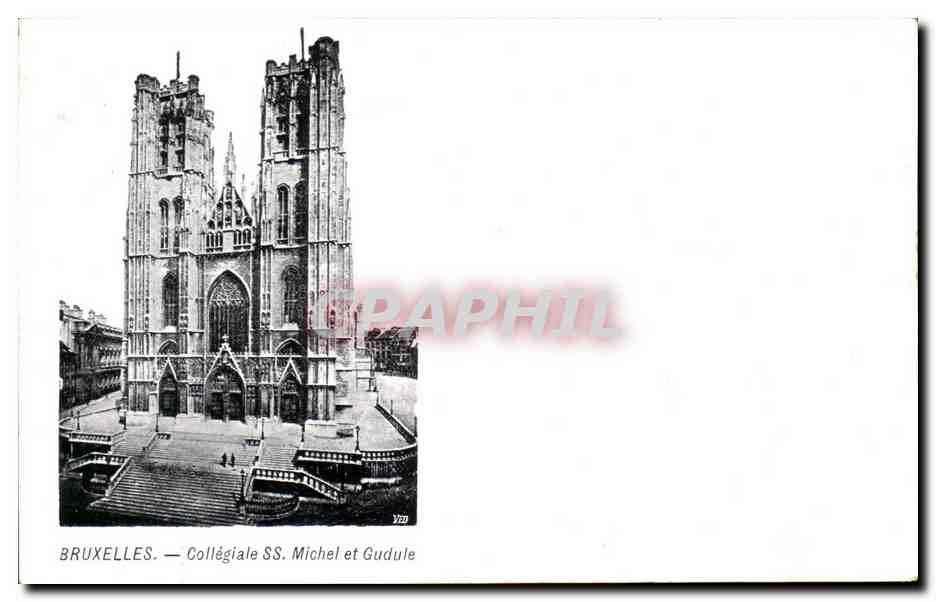CPA Bruxelles Collegiale SS Michel et Gudule 