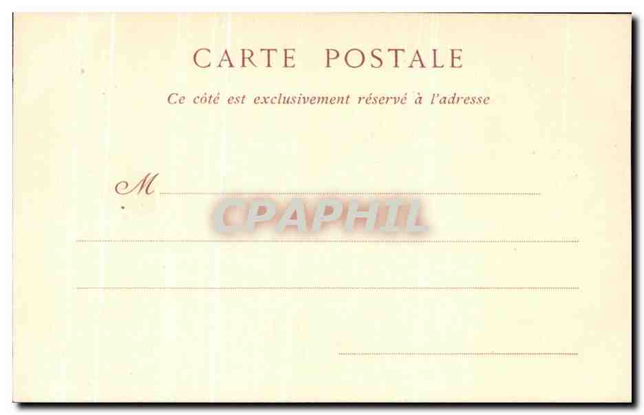 CPA Chartres La Rue de Bourg  — Rückseite