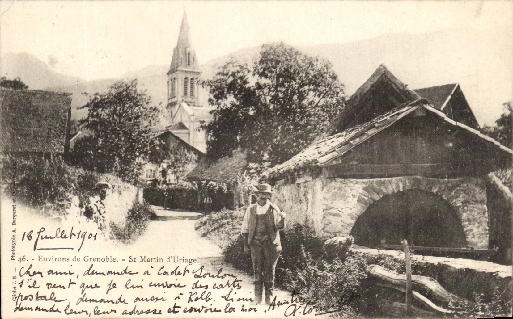 St Martin d'Uriage — Entorno de Grenoble — Fototipo J.G. n°46