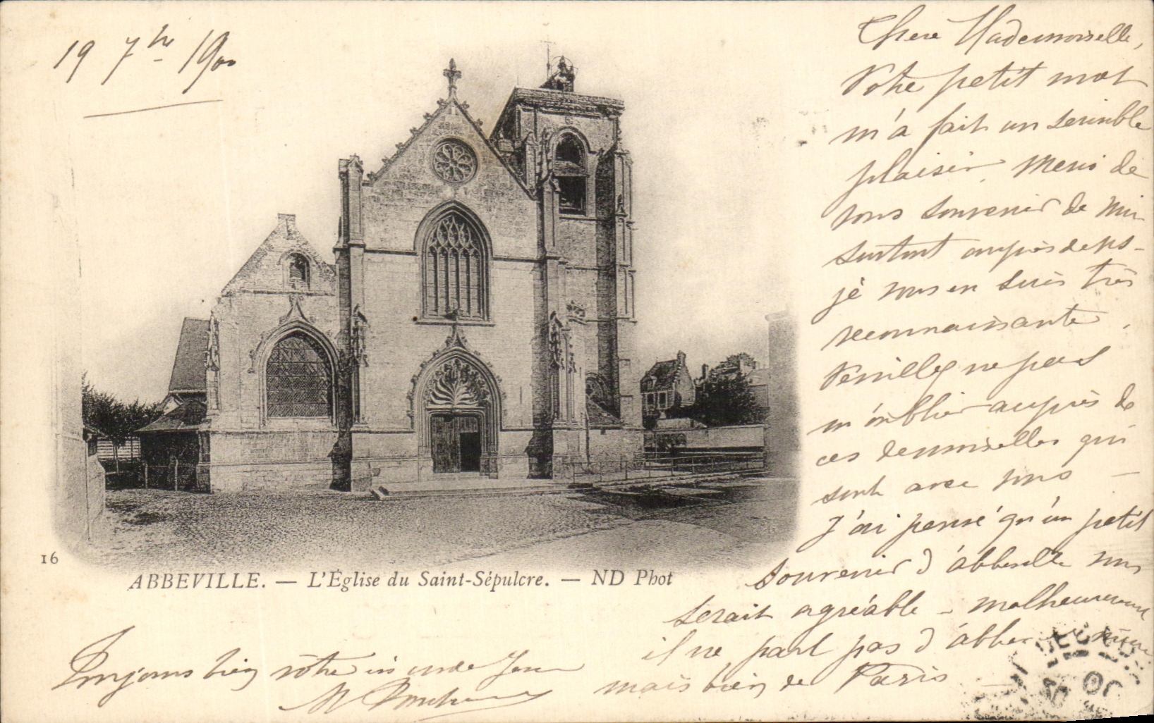 Abbeville — L'Église du Saint-Sépulcre — ND Phot