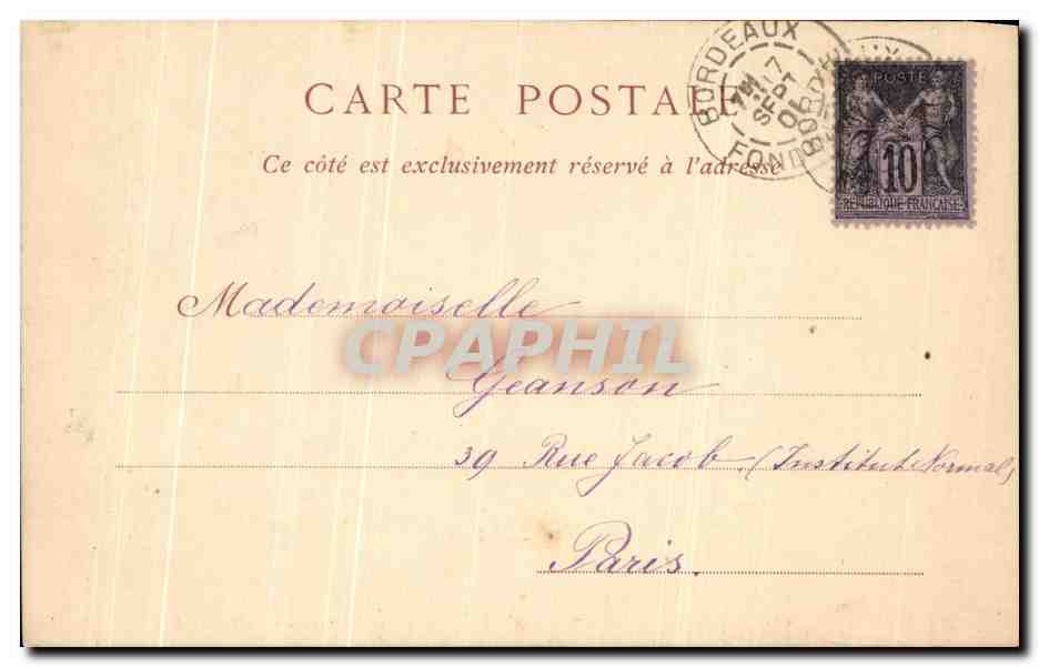 CPA Prise d'Orleans Par Jeanne d'Arc  — Rückseite