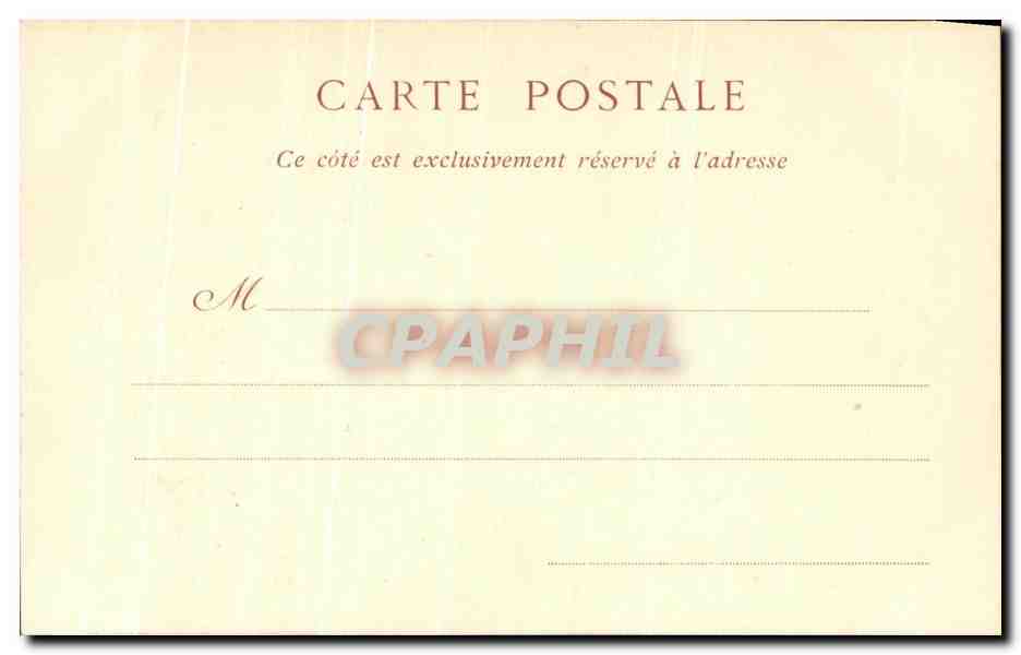 CPA Chartres Cathedrale de Portail Nord — Verso