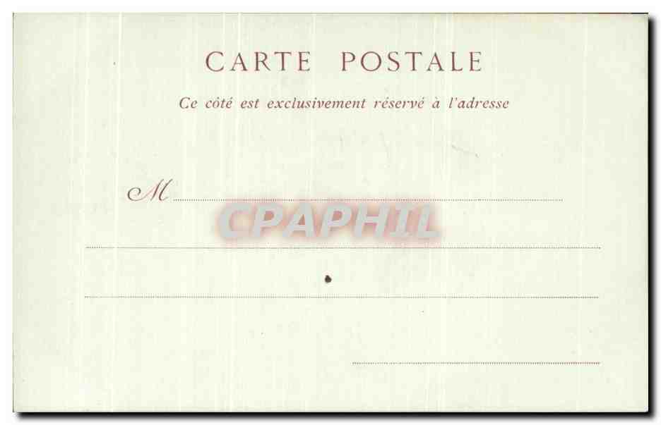 CPA Chartres Cathedrale de Portail Sud — Rückseite