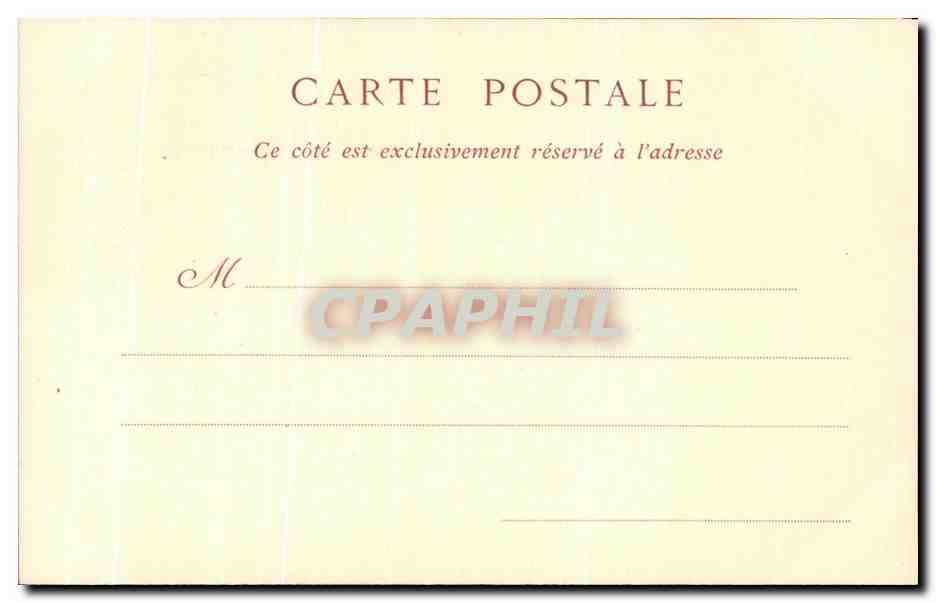 CPA Chartres Cathedrale de Portail Sud — Verso