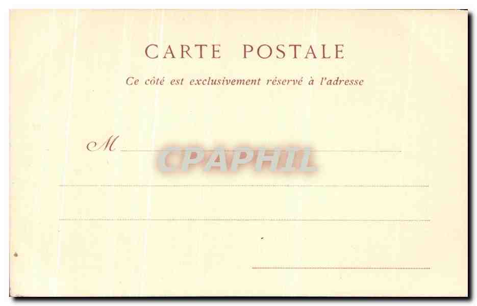 CPA Chartres L'Eglise Saint Aignan — Verso