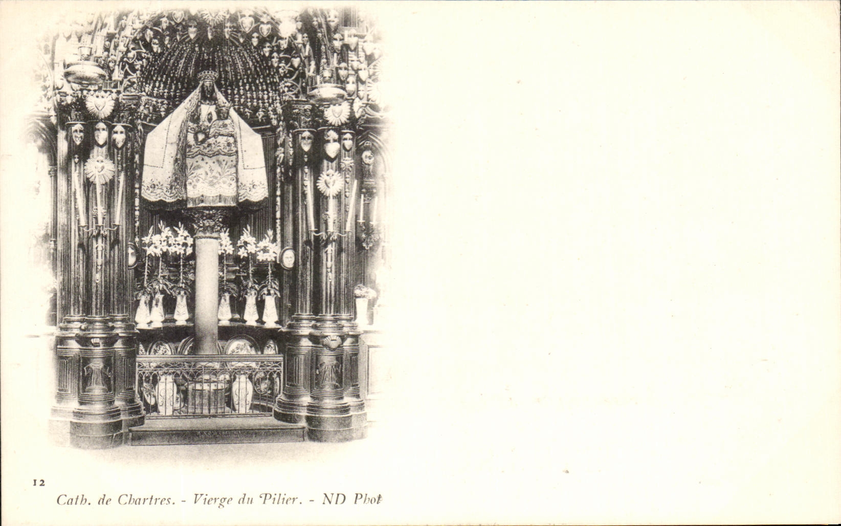 Cathédrale de Chartres — Vierge du Pilier — ND Phot