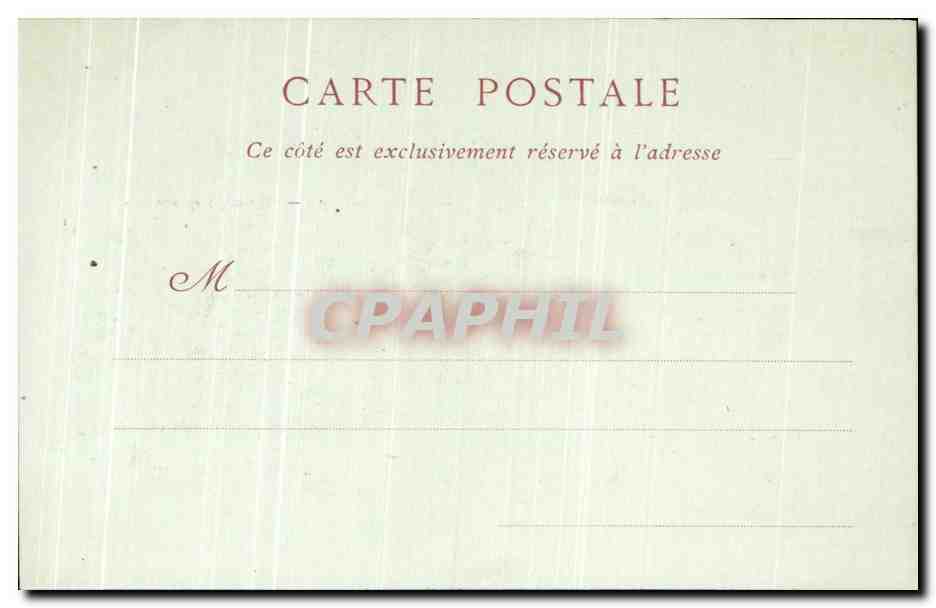 Château de Chantilly — Côté Nord-Ouest — Vue de Rouvigny — Gransillia — Rückseite