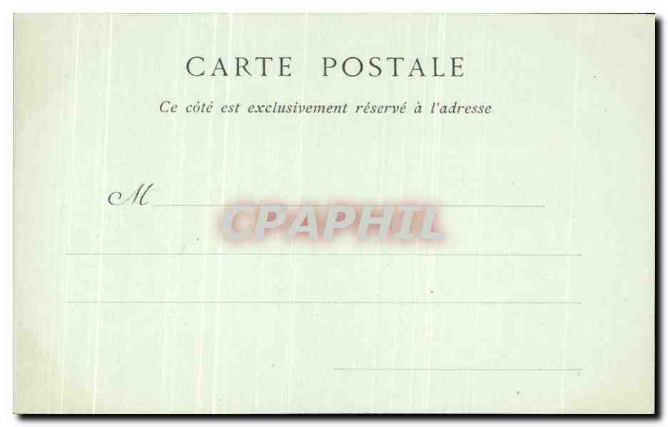 Château de Chantilly — La Salle des Singes — Vues ROUINEAU, Libraire — n°26 — Verso