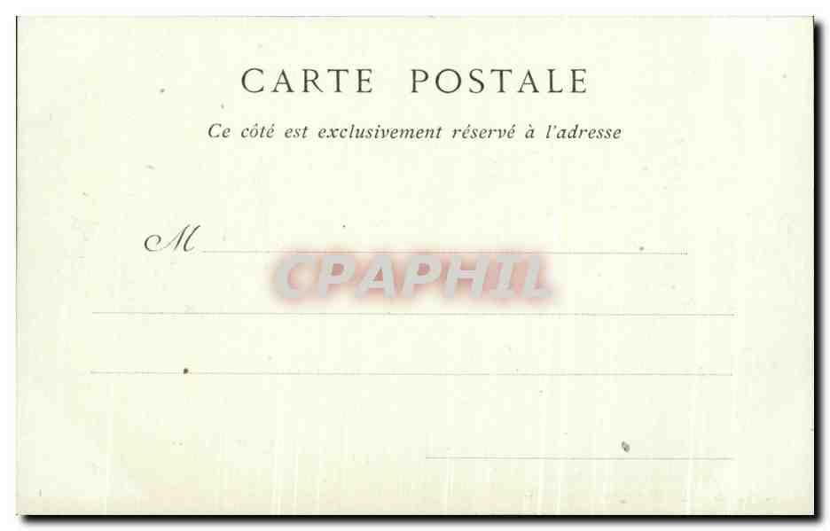 Parc du Château de Chantilly — Le Temple de Diane — ND Pbot, éditeur ROBINEAU, Chantilly — Achterkant