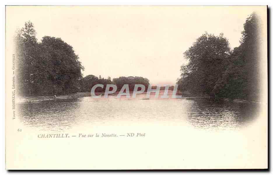 Chantilly — Vue sur la Nonette — Vueur Rohdeau, Librairie, n°62