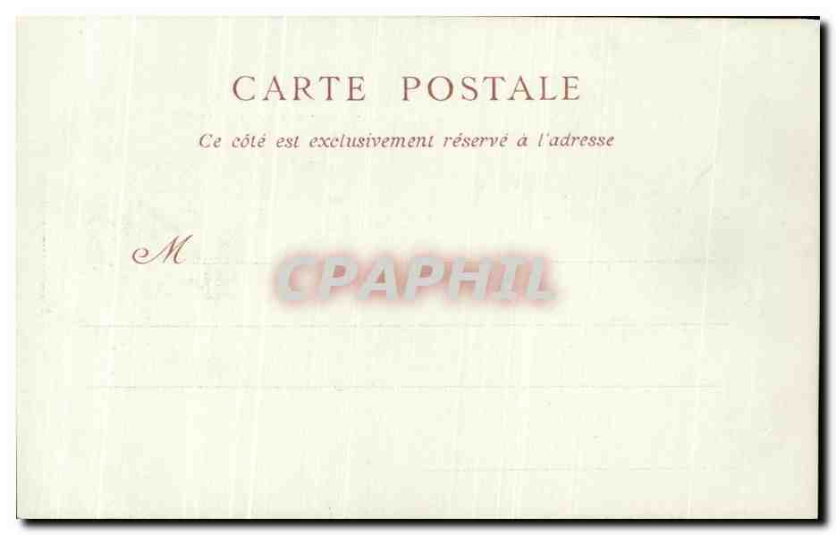 Chantilly — Vue sur la Nonette — Vueur Rohdeau, Librairie, n°62 — Rückseite