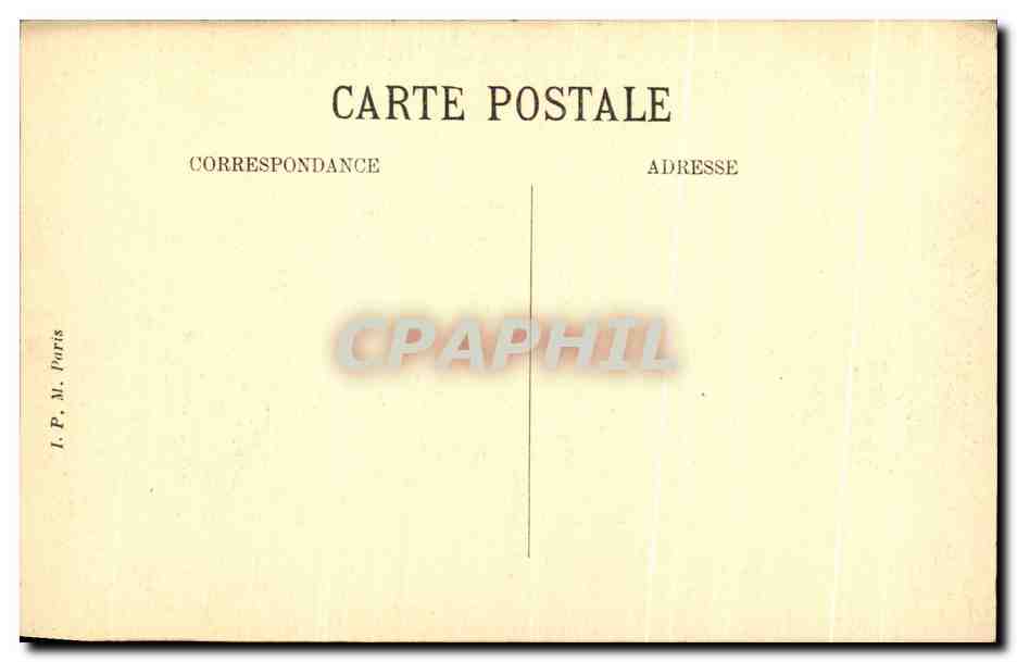 CPA La Rochelle Quai Valin Bateaux — Rückseite