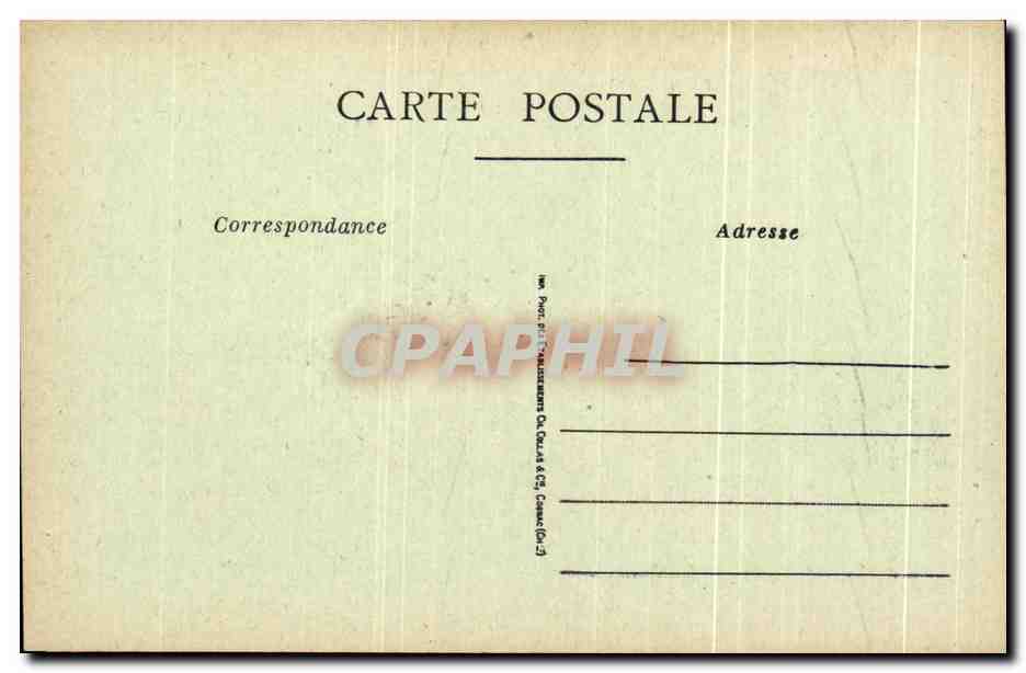 La Rochelle — Hôtel de Ville — Salle du Maire Guiton — L. C. — Verso