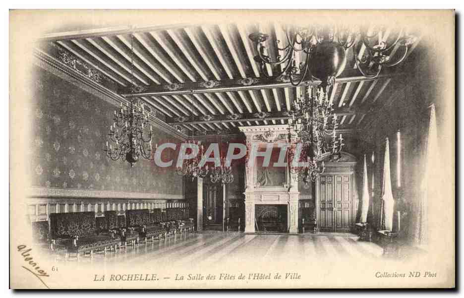La Rochelle — La Salle des Fêtes de l'Hôtel de Ville — Collections ND Phot