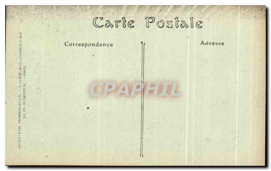 La Rochelle — La Salle des Fêtes de l'Hôtel de Ville — Jhot. — Verso