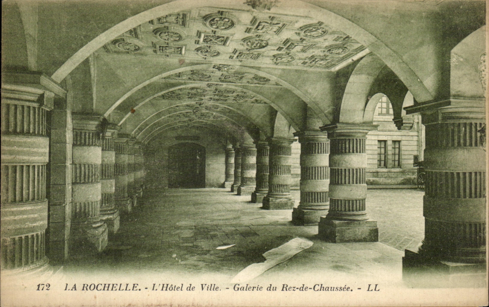 La Rochelle - L'Hôtel de Ville - Galerie du Rez-de-Chaussée