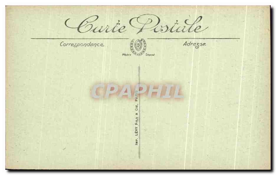 La Rochelle — L'Hôtel de Ville — Galerie du Rez-de-Chaussée — L.L. — Verso