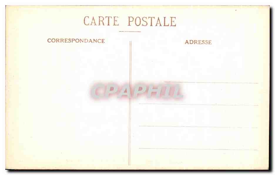 La Rochelle - Cour intérieure de l'Hôtel de Ville — H. Bozgein, 66, Rue des Merciers — Verso