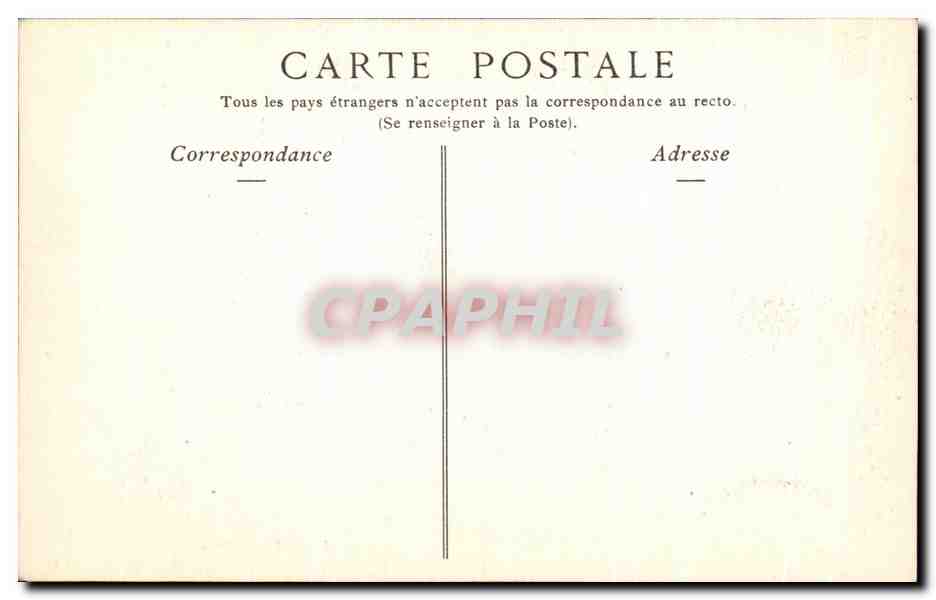 Richelieu sur la Digue de la Rochelle — d'après Henri Motte — Collections ND Phot — Verso