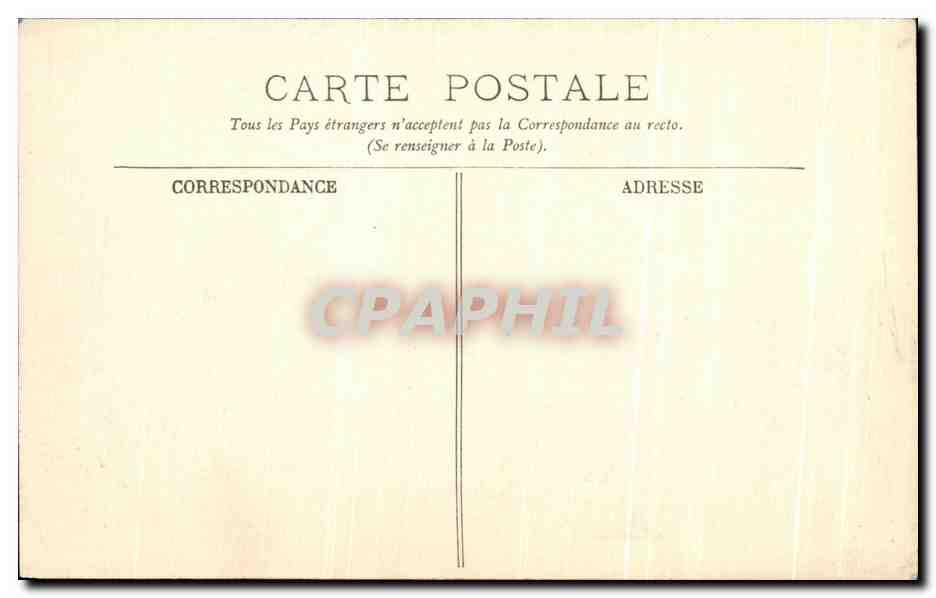 CPA La Rochelle Bonne Annee — Verso