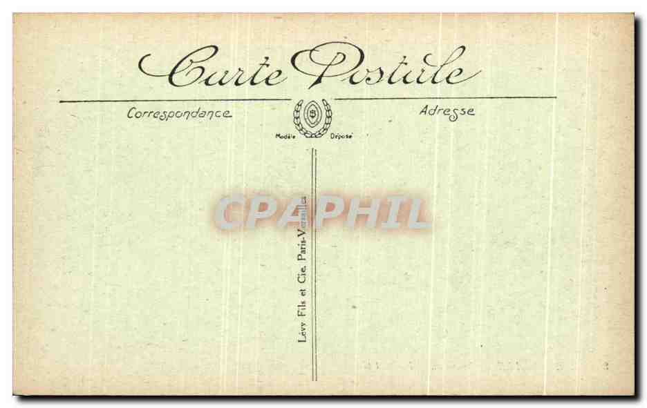 CPA La Rochelle Vue Generale Bateaux — Rückseite