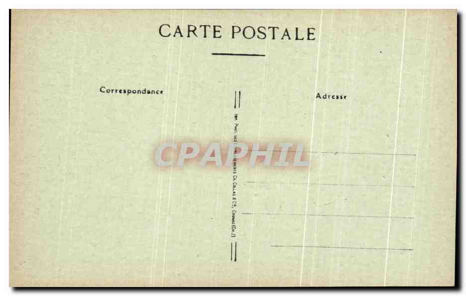 La Rochelle — Vue générale de la Sortie du Port — L. C. n° 1023 — Verso