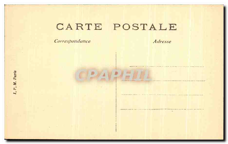 La Rochelle — Les Tamarins — Edit. artistique Moal, la Rochelle — Verso