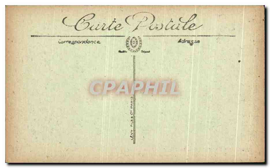 CPA La Rochelle La Tour de la Lanterne dite des 4 sergents Bateaux  — Verso