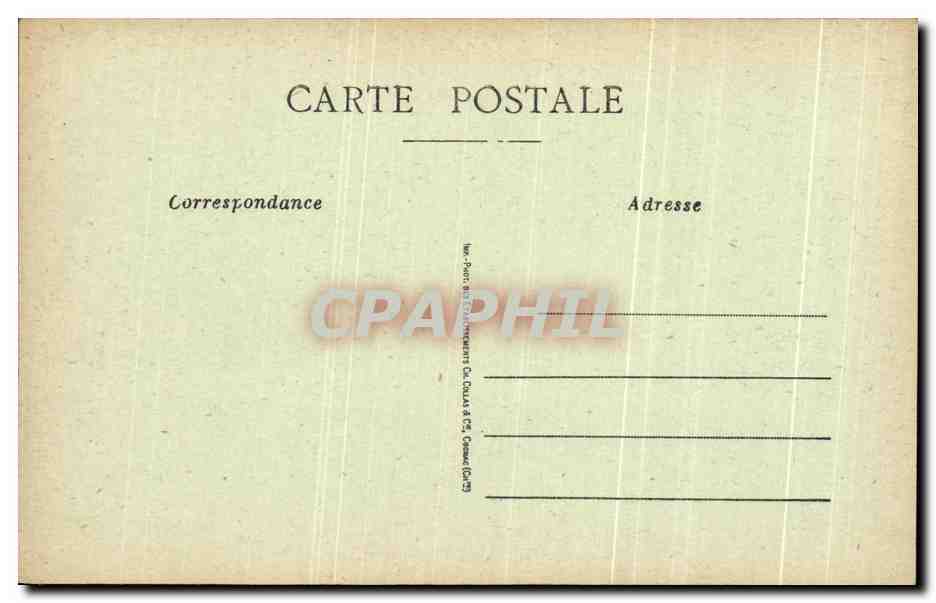 CPA La Rochelle vue Generale Des Chantiers Bateaux — Verso
