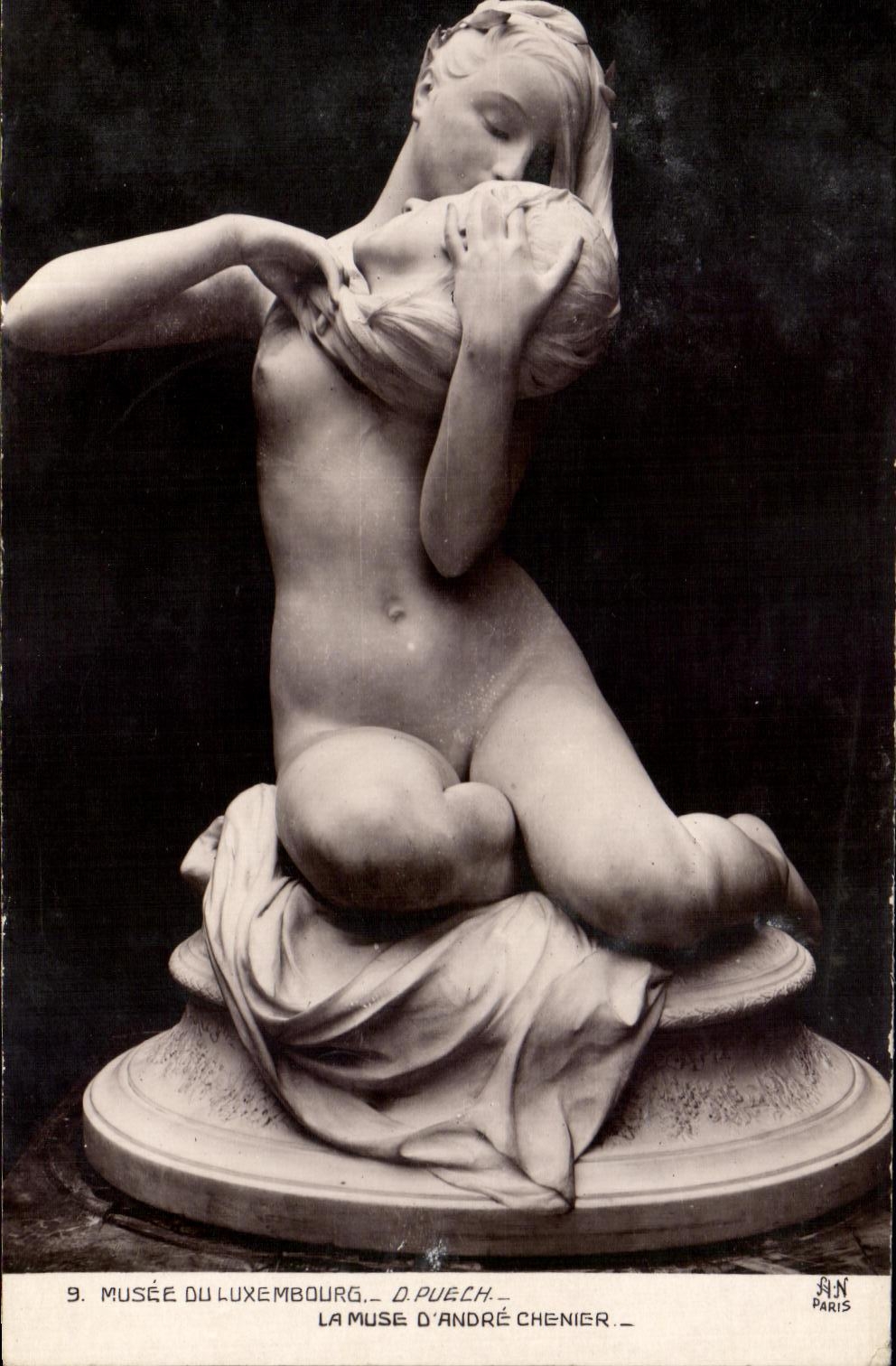 La Muse d'André Chenier — Musée du Luxembourg — D. Puech, Paris