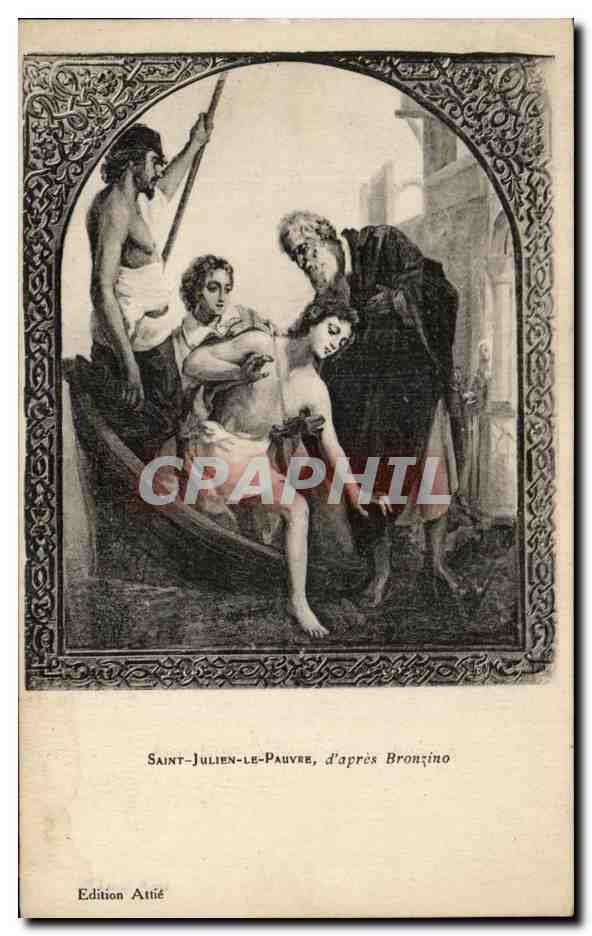 CPA Saint Julien Le Pauvre d'Apres Bronzino