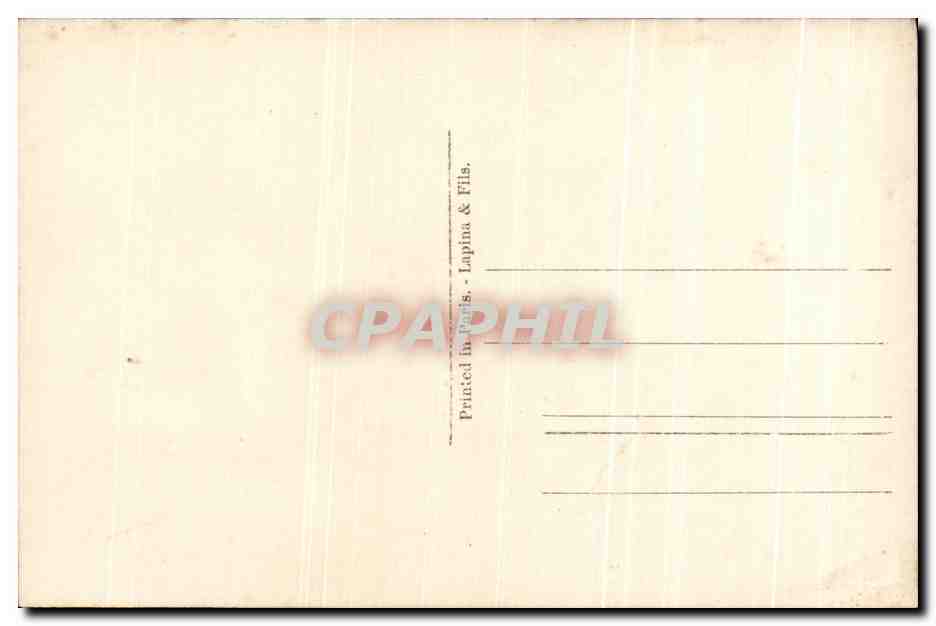 Buste de la Jeune Fille aux Écoutes — Musée Rodin — Éditeur Lapina & Fils — Verso