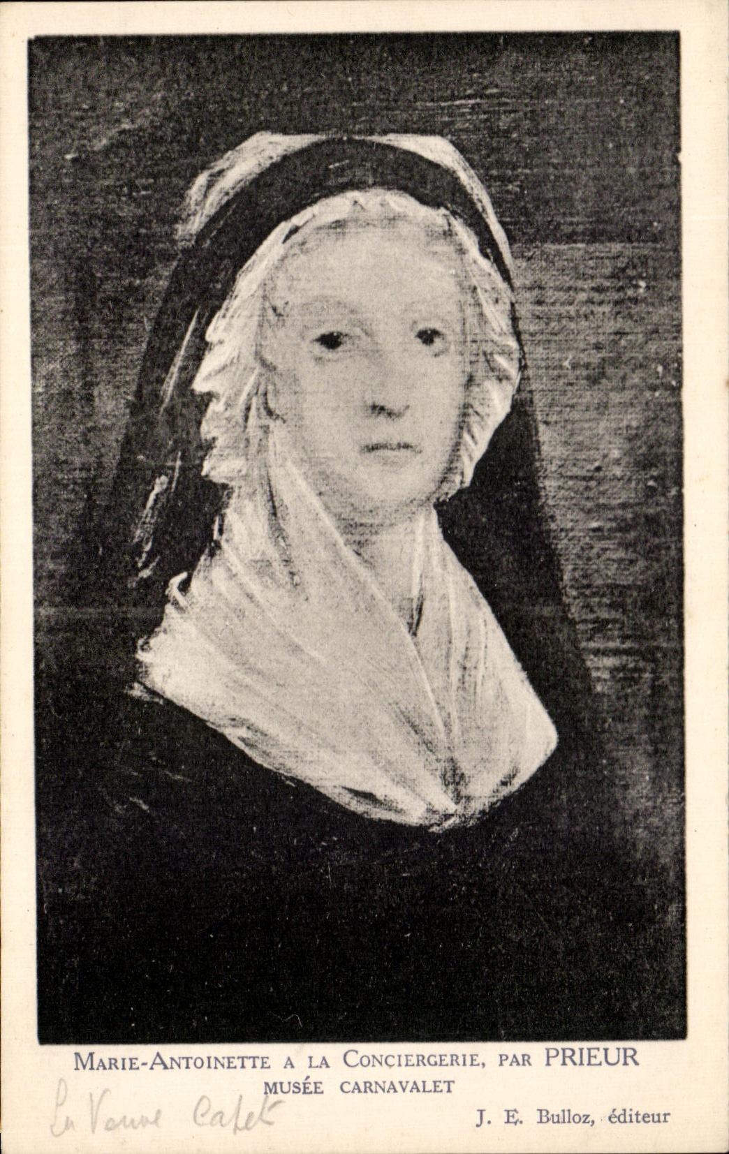 CPA Marie Antoinette A La Conciergerie Par Prieur Musee Carnavalet Paris 