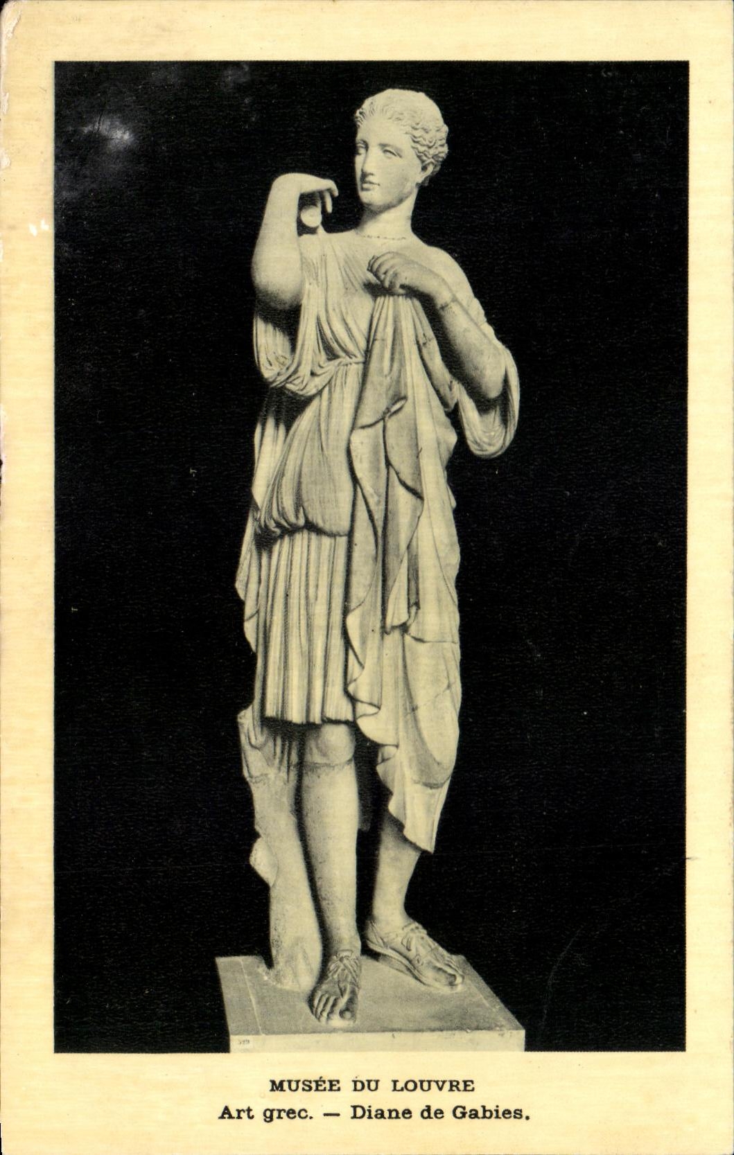 CPA Musee Du Louvre Paris Art grec Diane de Gabies