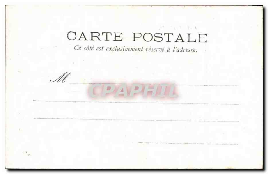CPA Cathedrale d'Orleans — Verso