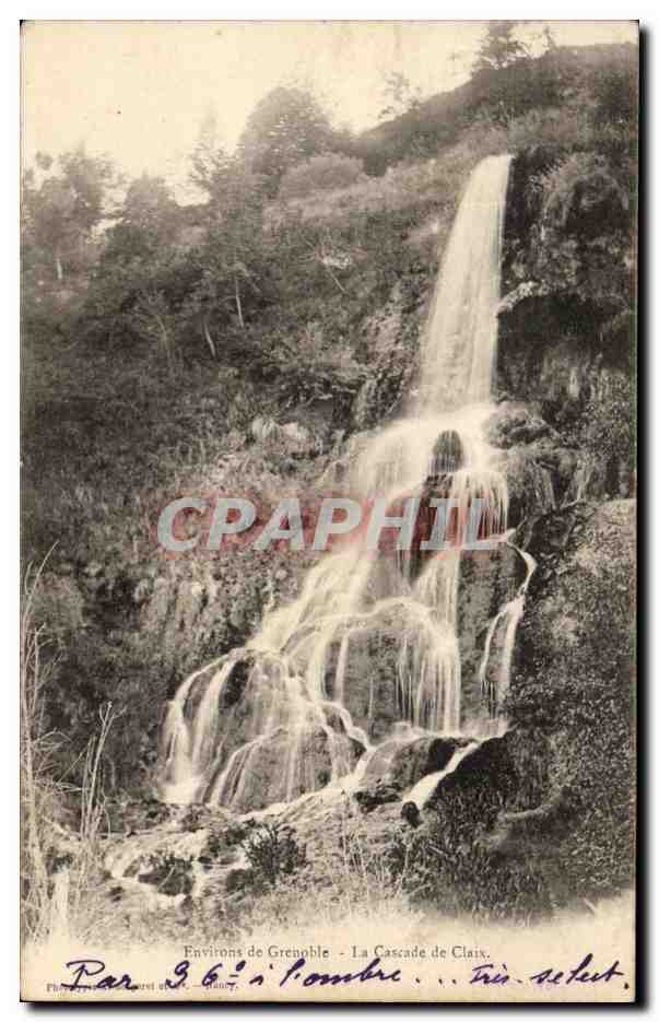 CPA Environs de Grenoble La Cascade de Claix