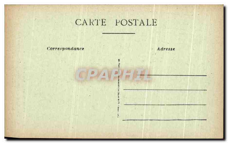 La Rochelle — Cheminée de la Salle des Fêtes de l'Hôtel de Ville — R. Bergevin, éditeur, 66, rue Merciers — Verso