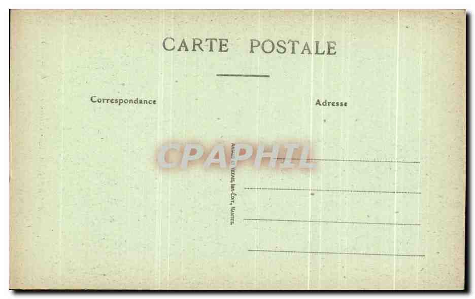 La Rochelle — Cortile interno del Palazzo Comunale — editore anonimo, n° 116 — Verso