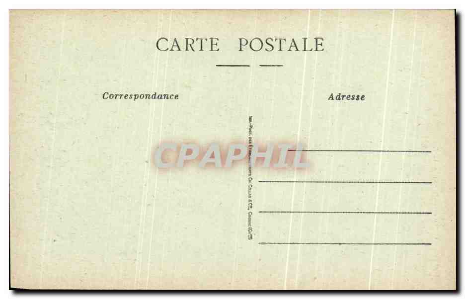 Rochelle — Porte d'Entrée de l'Hôtel de Ville — L.C. — n°853 — Verso