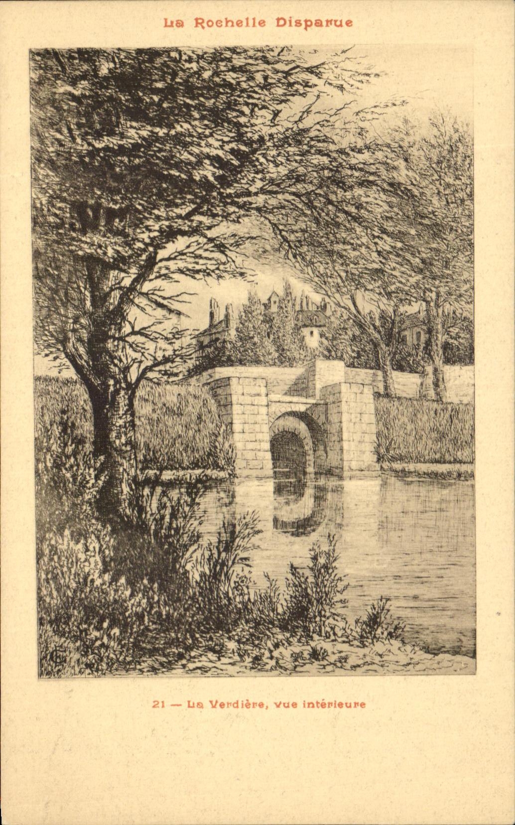 CPA La Rochelle Disparue La Verdiere vue interieure