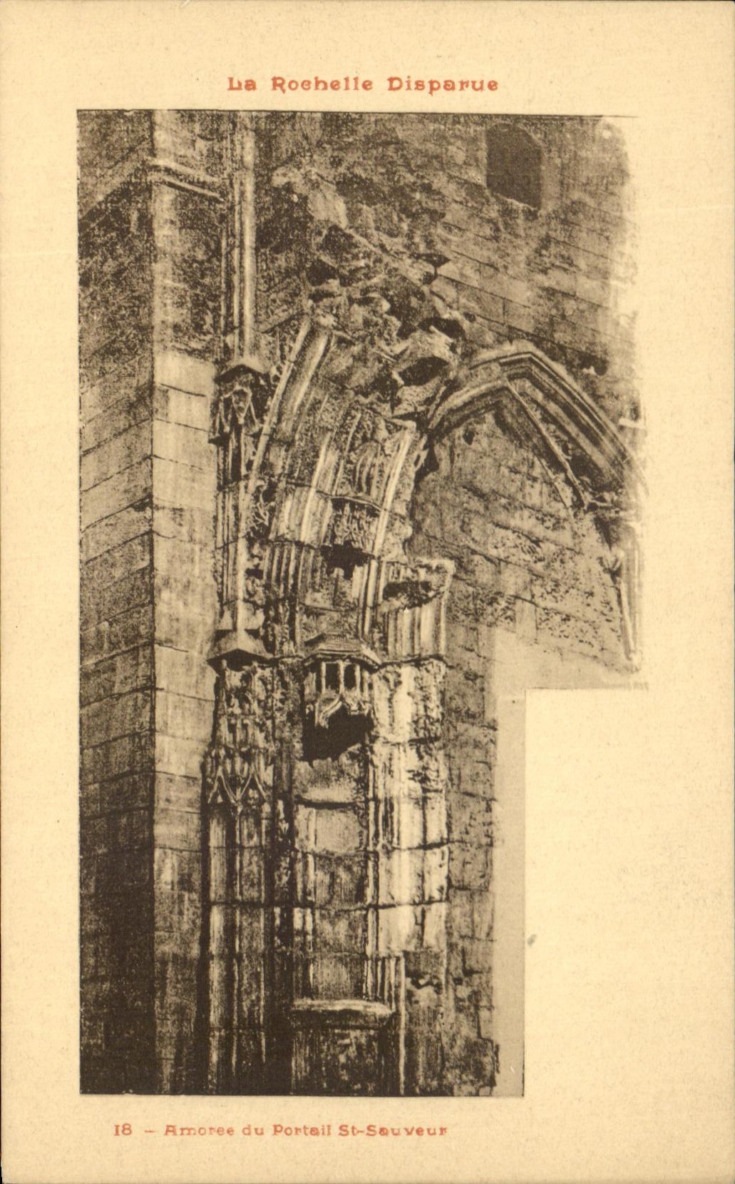 La Rochelle Disparue — Armures du Portail St-Seuveur — Édition M. E. Coucau