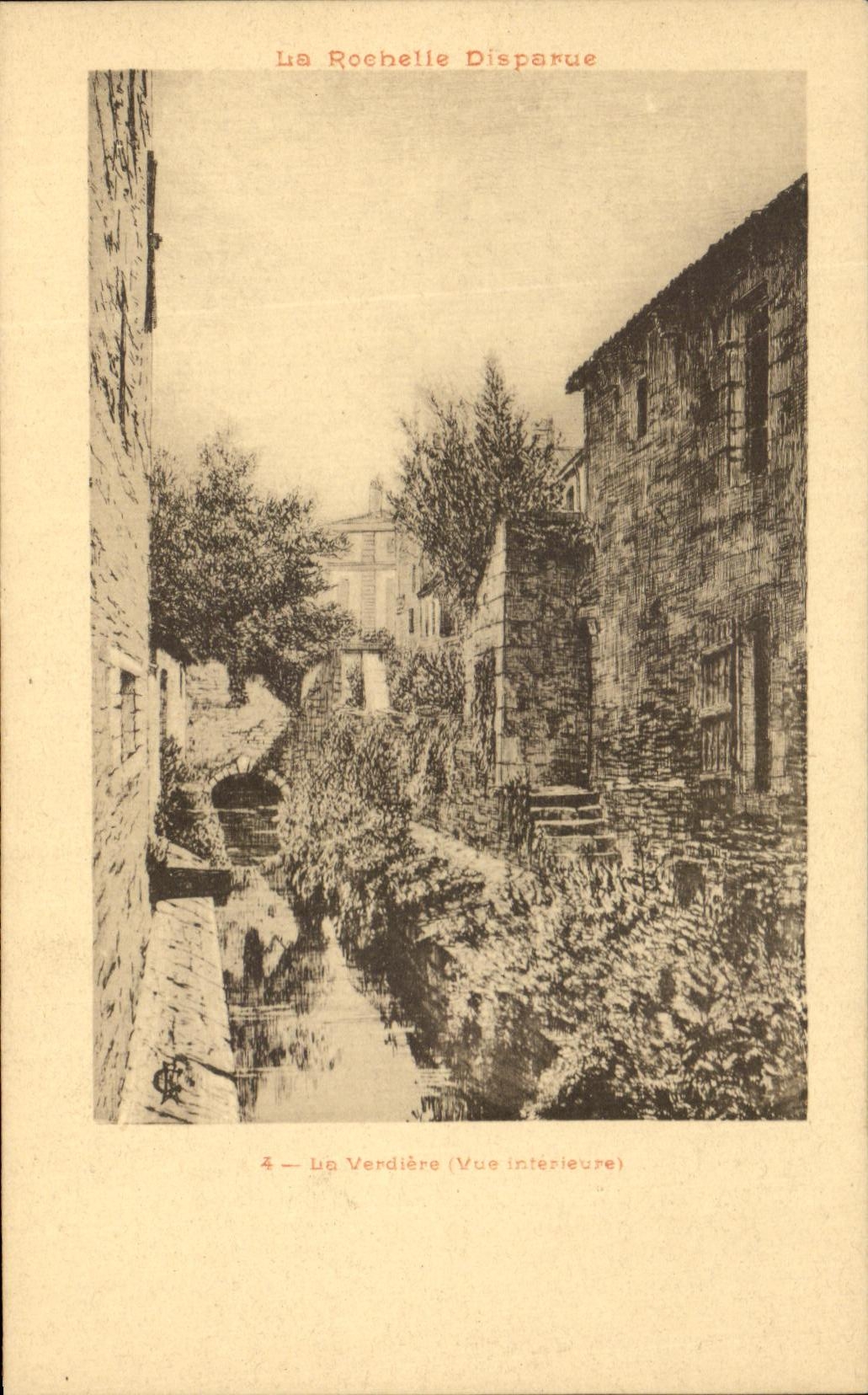 CPA La Rochelle Disparue La Verdiere