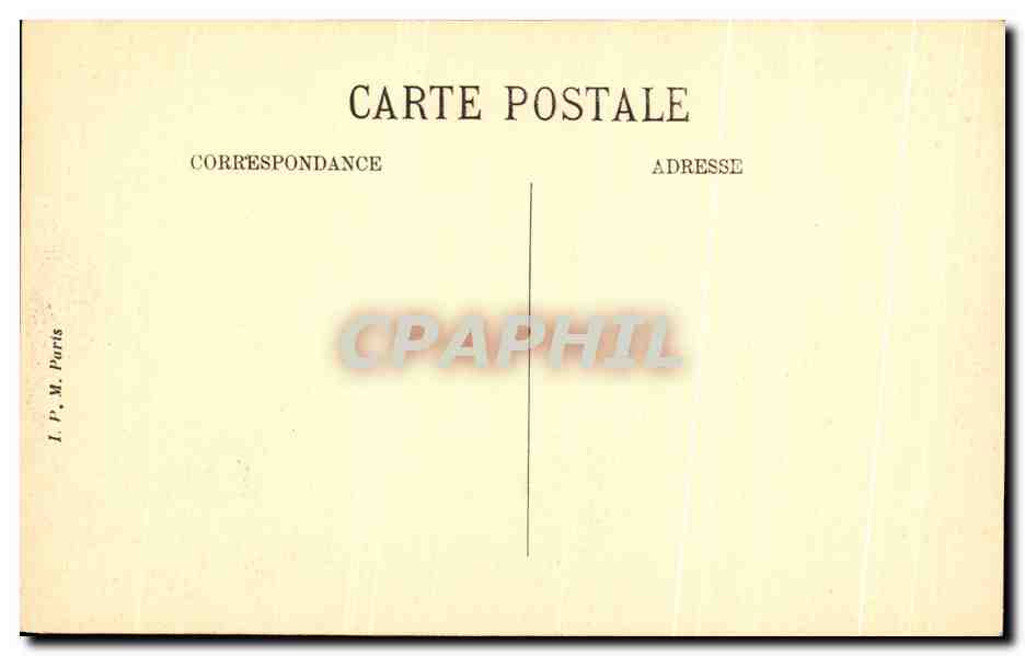 La Rochelle — Porte des deux moulins — I. F. M. Paris — Verso