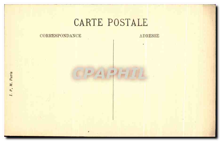 CPA La Rochelle Porte des deux moulins Marin  — Verso