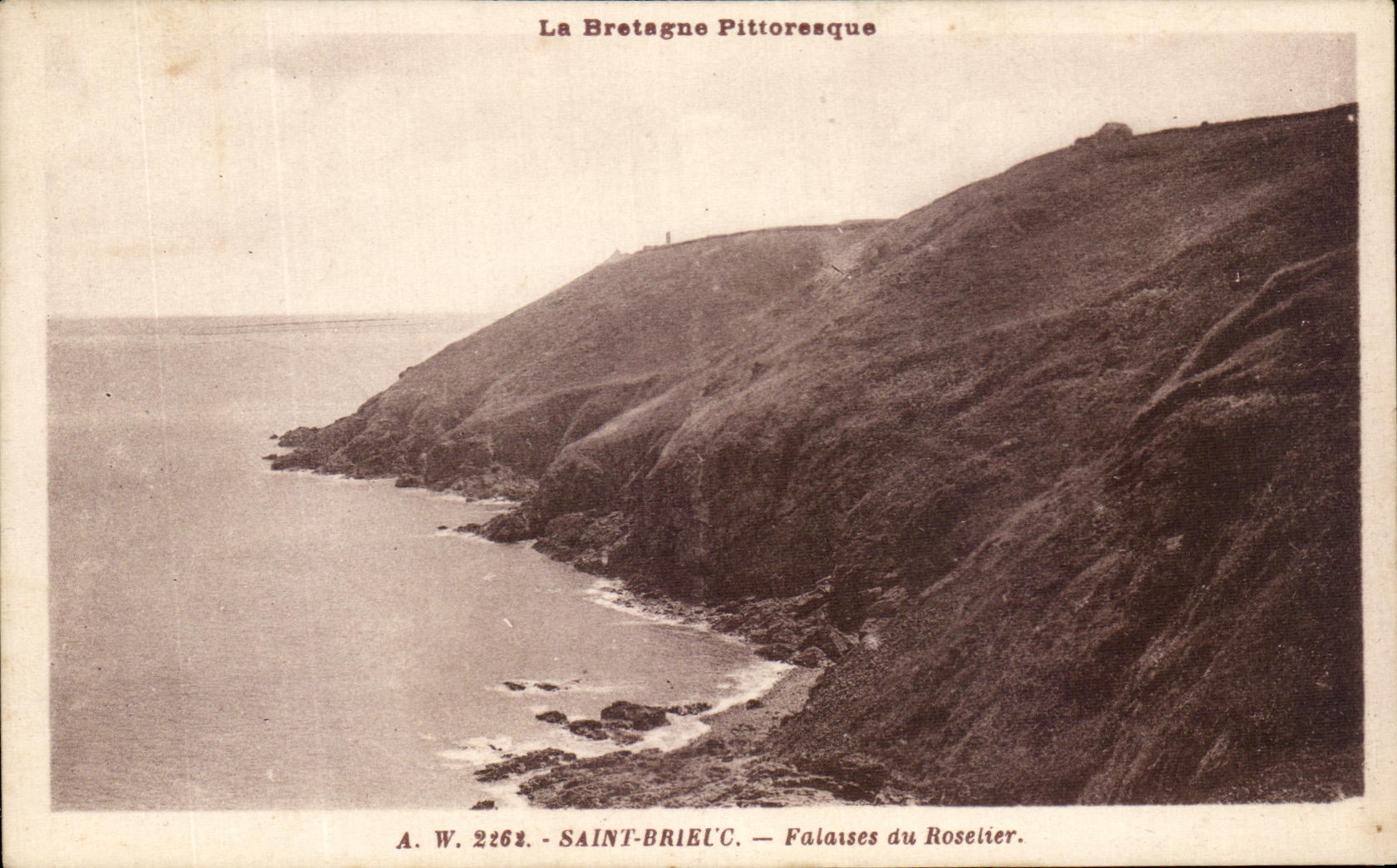 CPA Le Bretagne Pittoresque Saint Brieuc Faiasses au Roscher