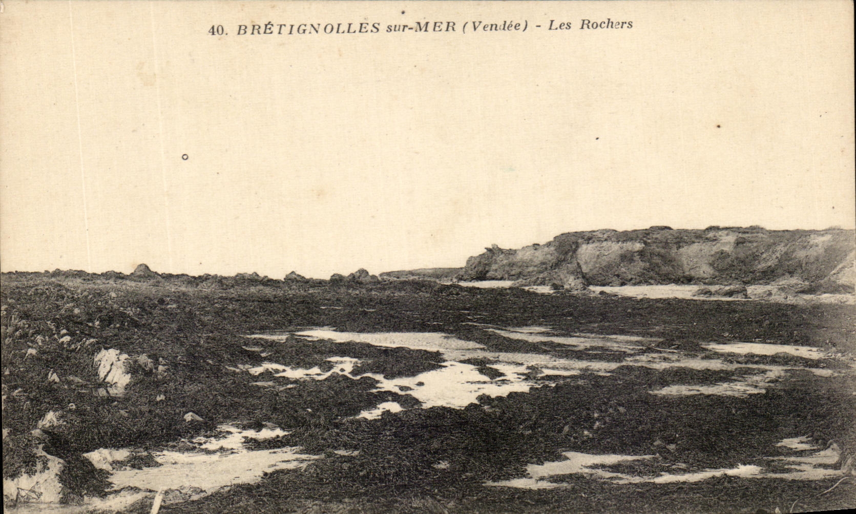 CPA Bretignolles sur Mer Les Rochers