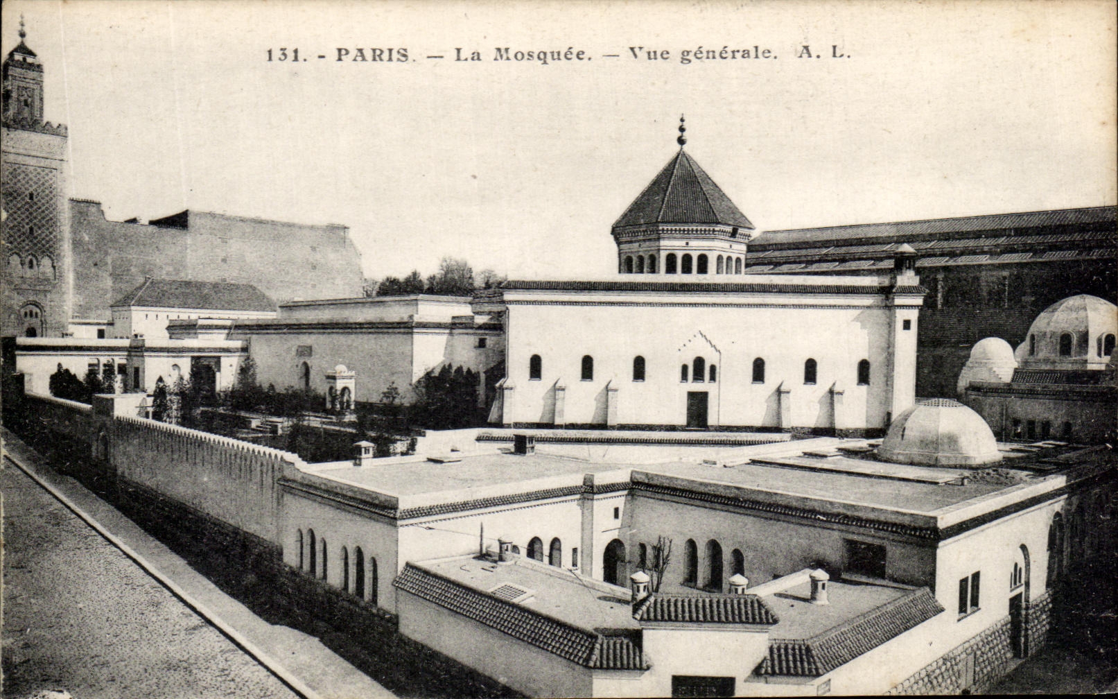 CPA Paris La Mosquee Vue Generale