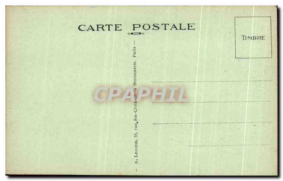 CPA Paris La Mosquee Vue Generale — Rückseite