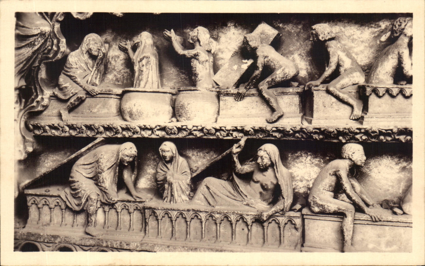 Portail du Jugement dernier — La Résurrection — Edit. Reims-Cathédrale, Reims